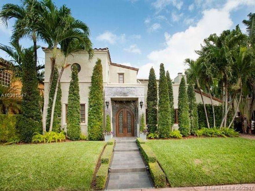 Price reduced by 100k for a quick sale. Much sought-after La Gorce DR pool home with 3/2 in main house, and 1/1 guest house. Many upgrades including coffered ceilings, marble floors, updated kitchen and bathrooms. Seller willing to consider Seller financing and/or Seller-paid improvements to Buyer's spec. The home needs a bit of TLC, but is otherwise a beautiful Med / Deco home in an exclusive part of Miami Beach.