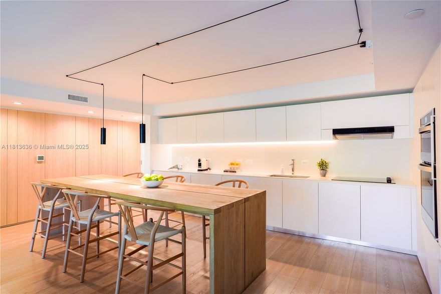 Furnished 2BD/2BA Residence Suite with 1,548 SF at Beach Haus Bal Harbour. Features 1 king bed, 2 full beds, and a premium sleeper sofa in the living room for added flexibility. Includes fully equipped kitchen, in-unit washer/dryer, work area, and spacious layout ideal for extended stays. Located near the Ritz-Carlton and Bal Harbour Shops. Enjoy daily complimentary beach service (2 chairs + umbrella) via the Beach Haus Beach Club. Utilities, WiFi, TV, and parking included. Flexible lease terms from 15 days to 6 months. Immediate move-in available. Multiple units available; listed unit number may not reflect actual availability. Call for updated rates, details and showings.