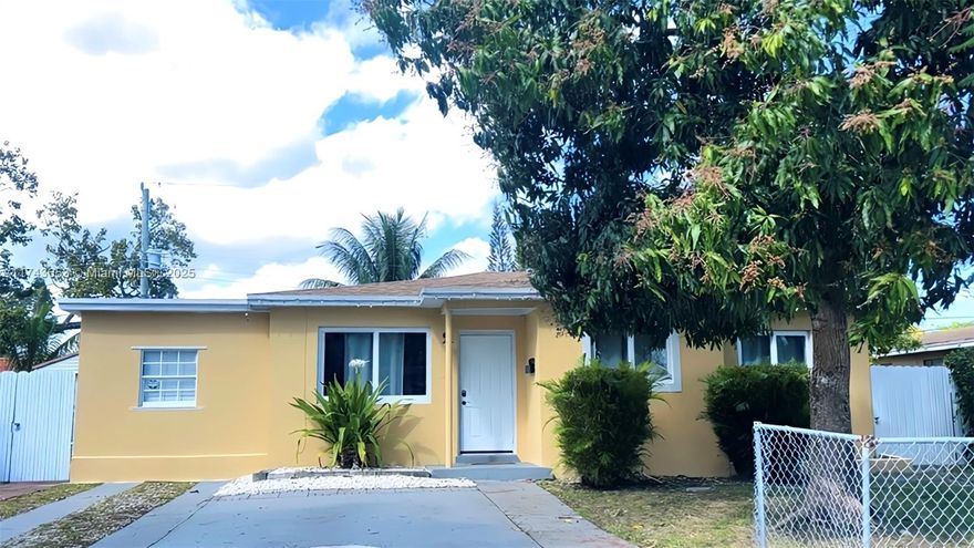 Welcome to this beautifully updated 3-bed, 1-bath gem, with a large Den easily convertible into a 4-bedroom dream home or an income-producing investment! Nestled in a serene North Miami Beach neighborhood, this home boasts **modern upgrades, a brand-new roof, a/c (2021), and Impact windows. Enjoy a spacious fenced-in yard with room for a pool, ideally located just minutes from Biscayne Blvd, Aventura, beaches, top-tier dining, shopping, parks, and the scenic Greynolds Golf Course.  NO HOA.  Seller is motivated and CONTRIBUTING TOWARDS BUYER CLOSING COSTS... JUST SUBMIT YOUR OFFER. EASY TO SHOW.
