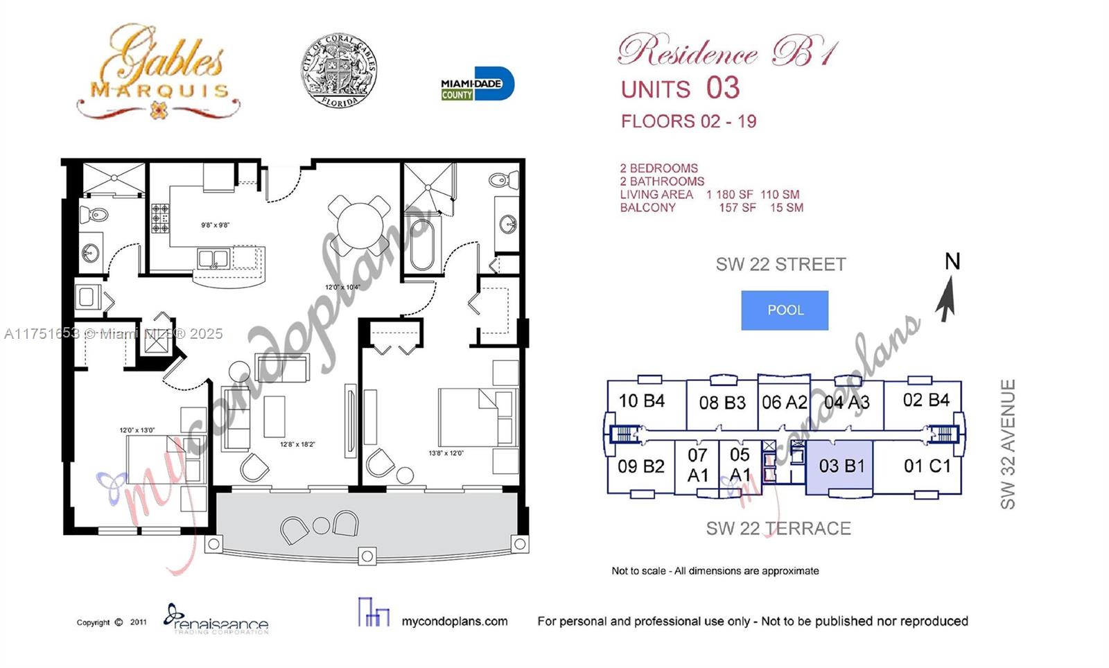 GABLES MARQUIS CONDO - Residential Lease