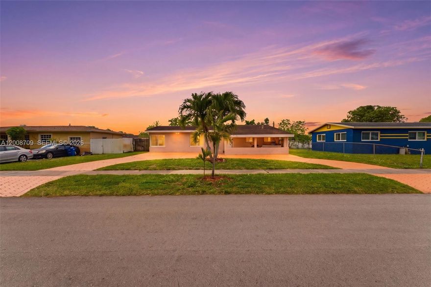 Step into this move-in ready home showcasing impact windows throughout, a brand-new 2025 A/C, and a tankless water heater designed for efficiency and comfort. The renovated kitchen serves as the heart of the home, offering modern finishes and functionality. Perfectly positioned just minutes from Hard Rock Stadium, I-95, and Aventura Mall, you’ll enjoy easy access to top entertainment, shopping, and dining. Don’t miss the opportunity to own a home that truly has it all!