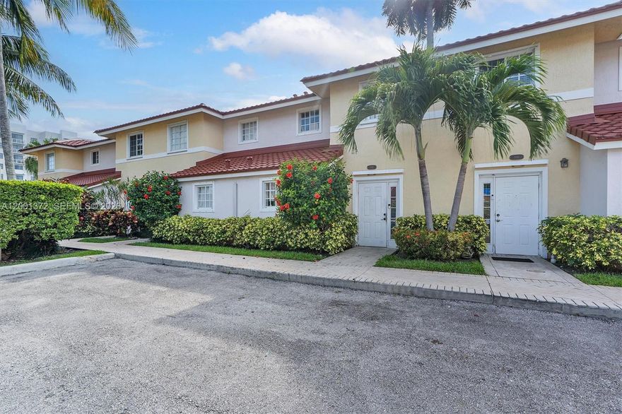 Currently rented for $2,500 till 6/14/2026. Spacious 3-bedroom, 2-bathroom townhome located in the gated community of Aquavista in North Miami. This well-maintained unit features tile flooring throughout, offering both durability and a clean, modern feel. The property benefits from a recently replaced roof, providing peace of mind for years to come. 1 parking space with the option to rent a 2nd space. Enjoy serene canal views and a tranquil setting within the community. Aquavista offers controlled access, a community pool, and a convenient location close to major highways, shopping, dining, and Aventura Mall. Ideal for both investors and end-users seeking value, comfort, and location.