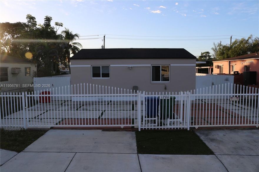 Recently updated 2-bedroom, 1-bath home with an oversized yard offering ample space for an RV, pool, boat, and more. Property is fully fenced for added privacy and security. Features stainless steel appliances, open living areas, and great outdoor potential—ideal for entertaining, expansion, or future additions. Move-in ready with room to grow.