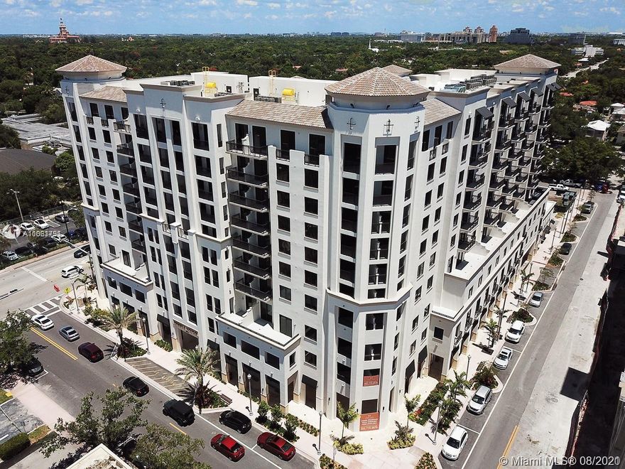 BRAND NEW three-bedroom developer unit with large enclosed terrace in Coral Gables' chic Shops of Merrick Park neighborhood! Residence features fine, contemporary finishes: Italkraft Cabinets and closets, quartz countertops, Bosh appliances, Nest Thermostat, keyless locks and high ceilings. Impeccable, resort-style amenities and services, saline-heated pool, summer kitchen, upscale fitness center, 24HR concierge and security, valet services and more. Pet-friendly building. One parking. Sales Gallery located on-site.