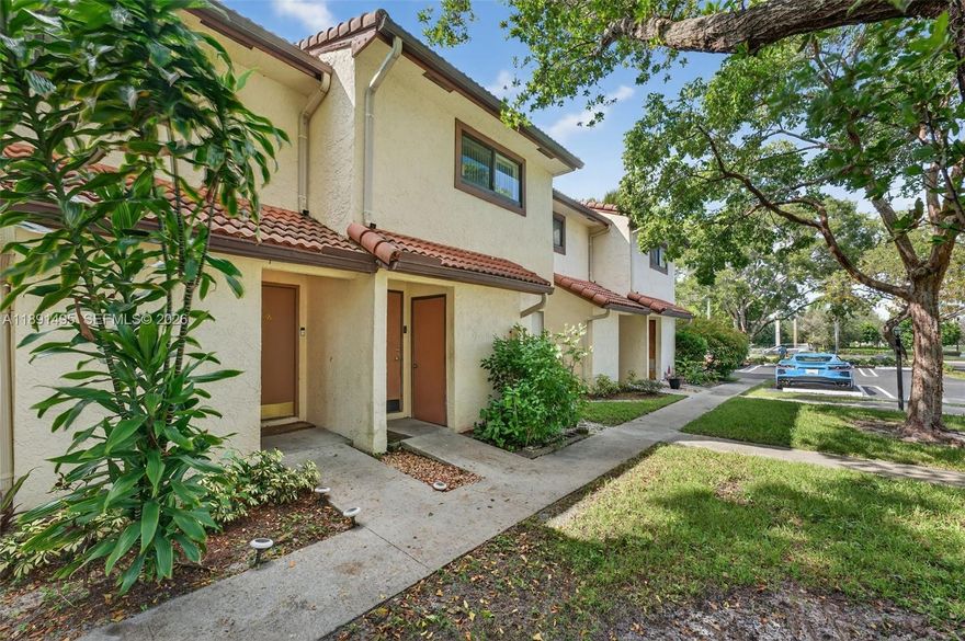 PRIME CENTRAL CORAL SPRINGS LOCATION!!! Near shopping, dining, parks, schools, highways, airports, and beaches. Enjoy peace of mind with ALL NEW: A/C, water heater, washer & dryer, stainless steel appliances, and Plus, new upstairs flooring too. Features a bright open layout, large storage room, and a pet-friendly community with plenty of guest parking, upgraded driveways, and new walkway lighting. INVESTOR FRIENDLY & Ready to Lease immediately after purchase for excellent flexibility and income potential. Don’t miss this MOVE-IN READY home—schedule your showing today!