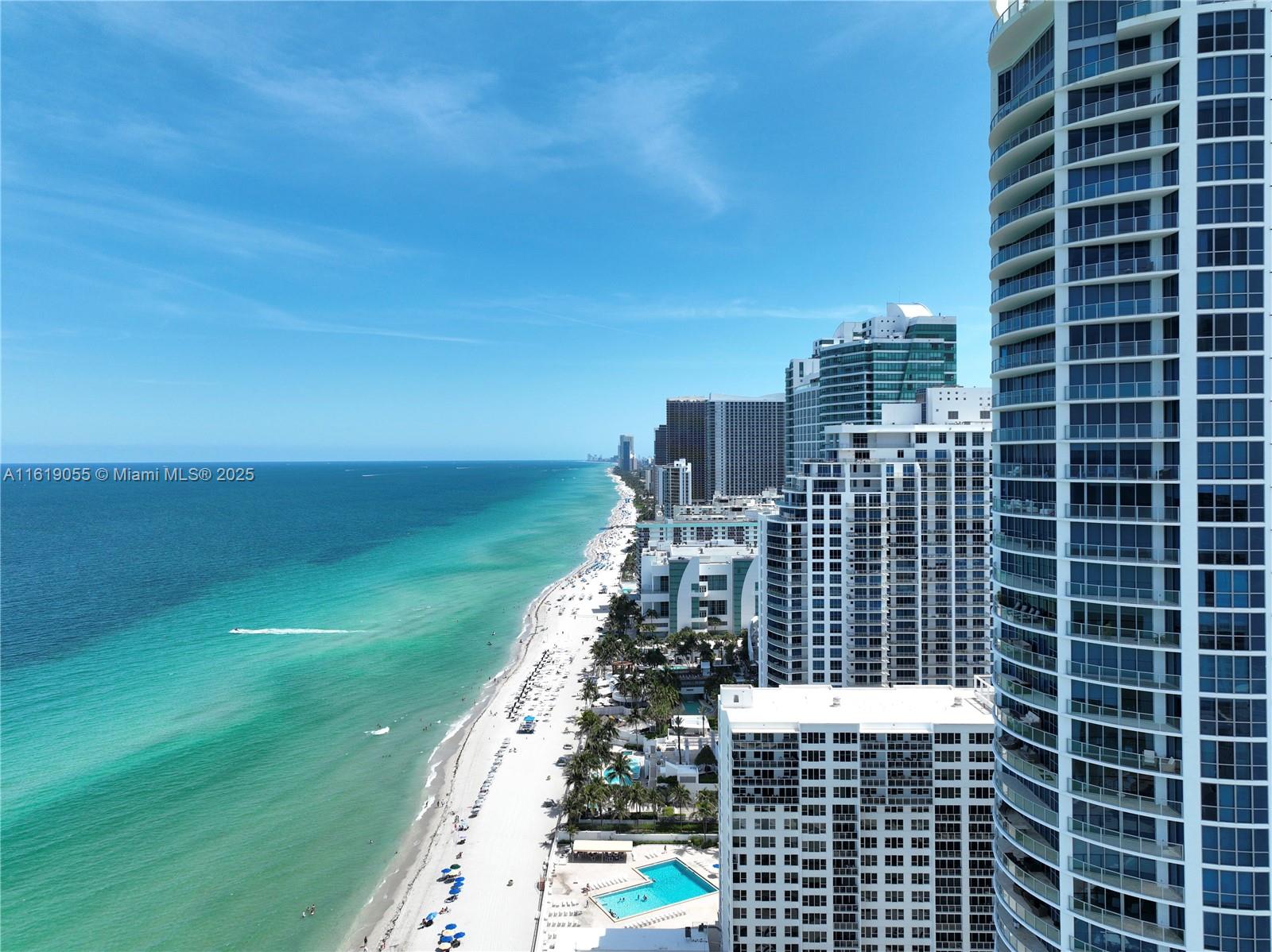 Luxury Oceanfront Condo with 5 Star Amenities & Direct Ocean View! Stunning high floor condo with Marble Floors, New Lighting, Open Kitchen, New Bosch Induction Cooktop, New Washer /Dryer. Luxurious Primary Bedroom & Master Bath with separate spa tub & walk in shower, double sink vanity. Floor to Ceiling Windows. Sweeping Direct Ocean & Intracoastal Views 3 Bed 3 & 1/2 bath currently configured as a 2-bedroom & opened 3rd to a Dining Room with expanded Ocean Views. Both Balconies with spectacular views. Elevator direct to your unit & private foyer. Feel Like you are on Vacation Every Day! Available for yearly or seasonal lease. Call today!