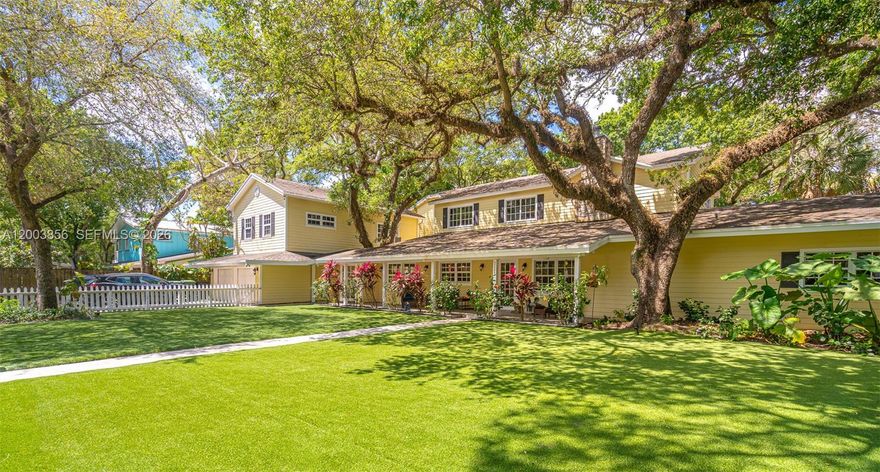 A truly one-of-a-kind custom estate that feels transported from the Carolinas or Tennessee, this exceptional country-inspired residence offers warmth, character, and refined craftsmanship in the heart of Fort Lauderdale.

Set on an expansive 26,598 sq ft lot, this private retreat welcomes you with a classic oversized front porch—perfect for relaxing and taking in the serene surroundings. The main residence spans approximately 5,775 sq ft and features 6 bedrooms and 5.5 bathrooms, thoughtfully designed for both everyday living and entertaining.

Inside, a grand open-concept kitchen anchors the home, appointed with rich granite countertops, premium appliances including Sub-Zero refrigeration and a Five-Star gas range, dual sinks, and custom finishes throughout. The home showcases Chicago brick flooring, wood and tile accents, recessed lighting, and soaring vaulted and 9+ foot ceilings that enhance the sense of space and light. A spacious family room doubles as an ideal entertaining space.

The primary suite is a private retreat, offering a generous 17x16 layout with a screened-in patio, along with a luxurious bath featuring a large glass-enclosed shower, Jacuzzi tub, and dual vanities.

Above the garage, a separate 850 sq ft guest/in-law suite includes a full bedroom, bathroom, and kitchenette—perfect for extended family or guests.

Outdoors, the property truly shines with ample space for boats, cars, RVs, and more—an incredibly rare find in this prime location.