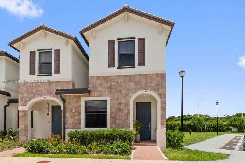 This spacious 3-bedroom, 2.5-bath home offers comfort, style, and convenience. Its desirable corner location allows for extra natural light from the side, creating a brighter and more inviting atmosphere throughout. Enjoy a private backyard, perfect for relaxing or entertaining. Ideally located with easy access to the Turnpike, Palmetto, and I-75, as well as nearby supermarkets, gas stations, shopping centers, Walmart, and more. Don’t miss the opportunity to live in this well-connected and vibrant neighborhood!