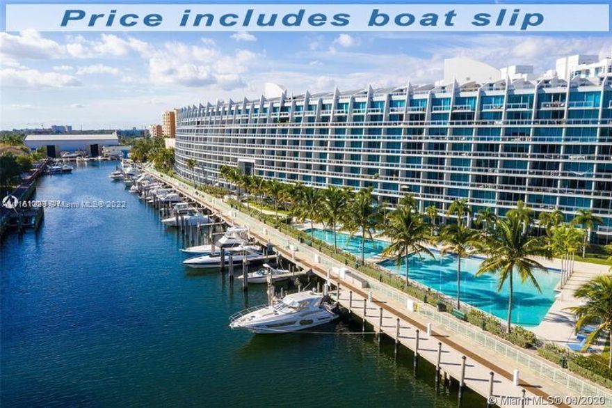 Stunning two story condo with 1 bedroom + Den/Office, and 2 bathrooms. Price includes 1 BOAT SLIP for large boats. Condo offers large balconies with water views in a modern, intelligent and sophisticated building!  Featuring  white porcelanato floors, custom built-in closets and modern kitchen . GREAT LOCATION!!! One of the most desirable location in Aventura, close to Aventura Mall, Supermarkets, Restaurants ,Shopping and Entertainment. Building offers 5-Star amenities including marina, fitness center, 2 swimming pools, tennis and racquet court, movie theater, and more.