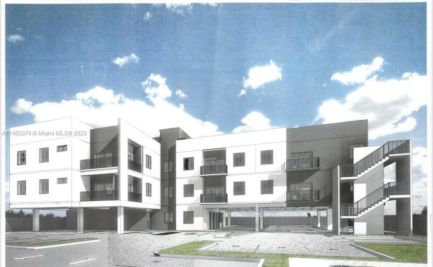 12 Existing rental units already FULLY RENTED and 18 units approved by Miami-Dade to be built. Owner might finance 15 YEARS at 7%. This well maintained Income Property has excellent location, close to Doral, Miami Springs, 826 Hwy & Miami Inter Airport. Exclusive area of Virginia Gardens •Property contains 12 existing rental units for a Gross Income $213,600 - CAP 4.6% and have approved Project for 18 new units to start construction any time •This ideal package will allow a total of 30 units a Gross Income around $670,800 a total of 28,920 SF of rentable area •Lot:43,560' (One Acre) EXISTING 12 UNITS:•08 1 BED/1BATH/480'ft •04 STUDIO 390’ft.  A PROJECTED OF 18 UNITS:•16-2 BED/2BATH/1,100’ft •02-3 BED/2 BATH/1,500'ft. For Showings and videos ask for Carlos