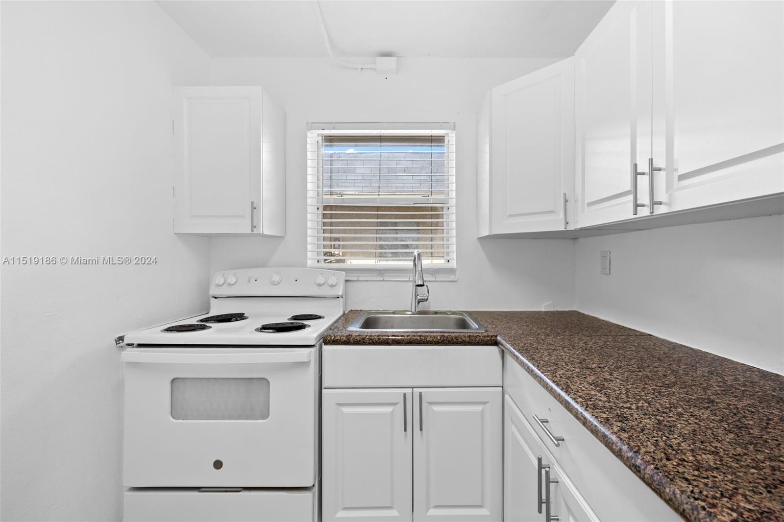 1 bedroom, 1 bathroom spacious apartment. Enter and enjoy the ample living space, tile flooring, remodeled kitchen with white kitchen cabinets, recently painted walls, central ac system, new window treatment, & renovated bathroom. Building offers 1 parking space, washer & dryer, and lots of street parking. Minutes away from beach, shopping plaza and more!
