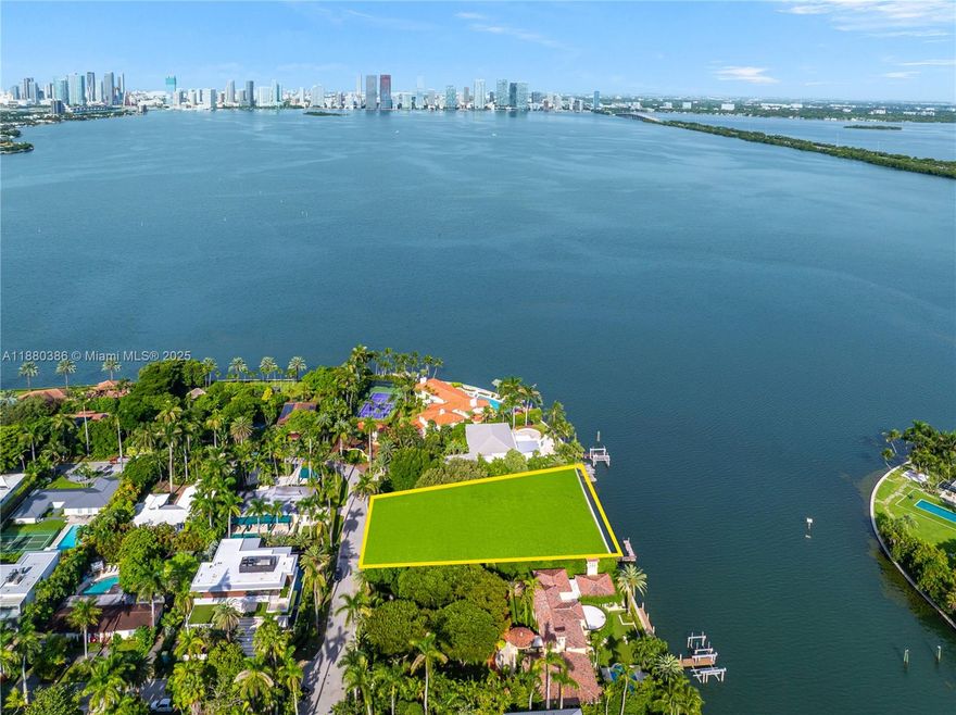 Welcome to 1821 W 27th Street, an exceptional trophy property offered at land value in one of Miami Beach’s most exclusive and coveted enclaves—Sunset Island II. Nestled on a rare 27,000 SF lot with a commanding 150 feet of wide-open bay frontage, this corner parcel offers an unparalleled canvas for your custom waterfront estate. Located within a guard-gated, ultra-private community known for its quiet luxury and timeless appeal, Sunset Island II is the only island with a central park and walkable, tree-lined streets. For those who know—it needs no introduction. Enjoy breathtaking, unobstructed bay views just shy of the most iconic sightlines in all of Miami Beach. Whether you're building your dream home or developing a legacy property, this is generational real estate at its finest.