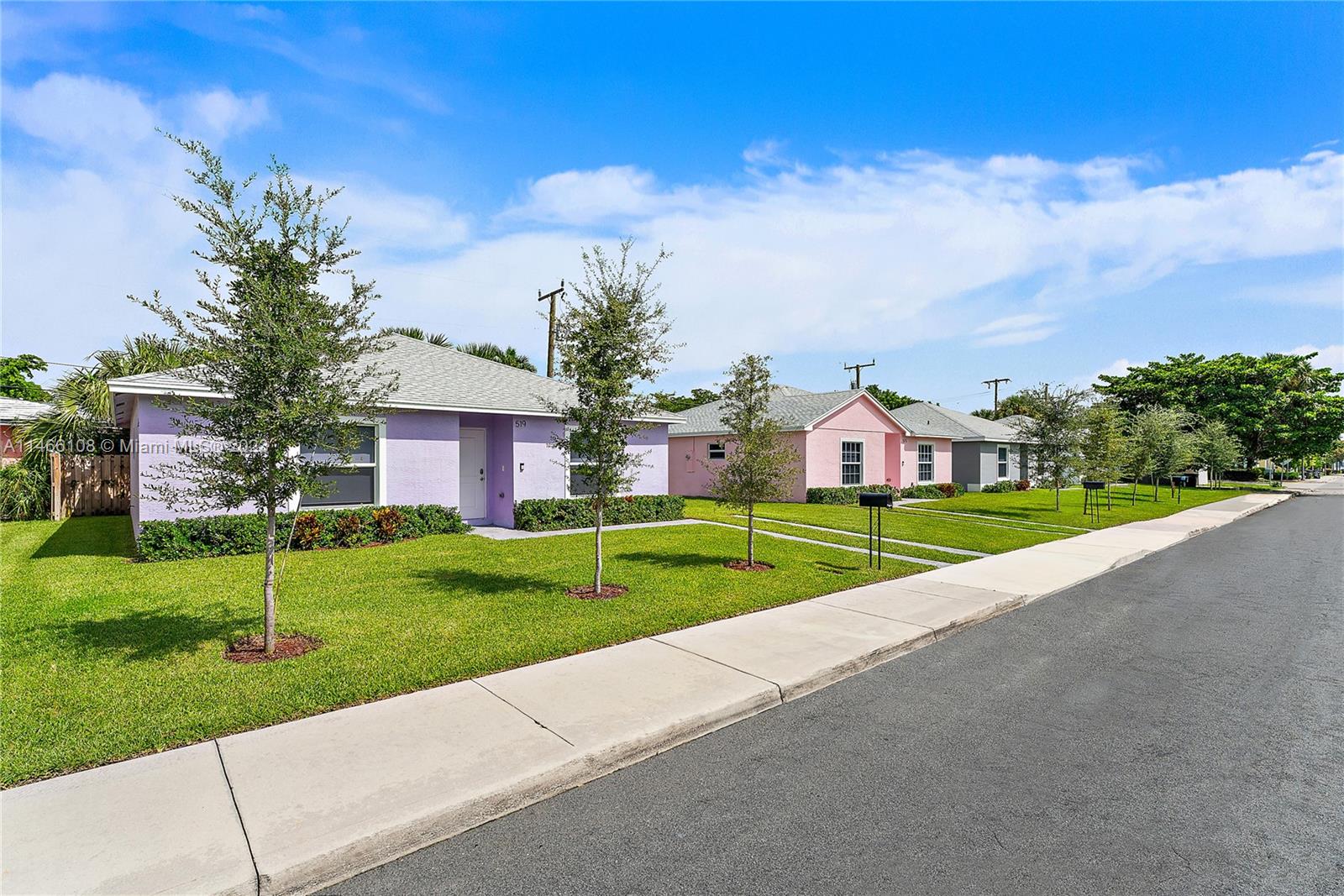 Lilac Village (505,509,512,515,519 Lilac Court)is a collection of five newly constructed single-family homes, located in the highly appreciating and growing market of West Palm Beach, Florida. The turn-key homes, built from 2021-2022, are being sold fully furnished. All of the homes are well appointed 3 bedroom/2 bathrooms currently operating successfully on Airbnb. Lilac Village is situated just south of the highly sought after Northwood Village and just north of the emerging Nora District, which is currently under construction, as
well as only 1 mile from the vibrant Downtown area. This portfolio boasts a great opportunity
to get into this desirable market with excellent and sustainable new product with zero
deferred maintenance. *$3,400 Rent is Pro Forma as Annual Leases