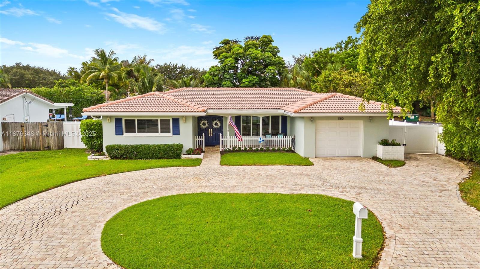 Welcome to Palm Beach Farms, one of the most sought-after communities in East Boca Raton! This oversized 2-bedroom, 2-bathroom single-family home with a garage has been beautifully updated and sits on a spacious, fully fenced lot. This open-concept floor plan featuring a freshly painted interior, tile flooring throughout, a large kitchen perfect for entertaining, and a separate laundry/utility room. Enjoy peace of mind with all hurricane-impact windows, sliders, and doors. The property also offers a circular driveway and additional side parking for your RV, boat, or trailer. Palm Beach Farms is zoned for A-rated schools, including Addison Mizner Elementary just a bike ride away. You’ll also love being only minutes from the beach, Mizner Park, Town Center Mall, and dining options