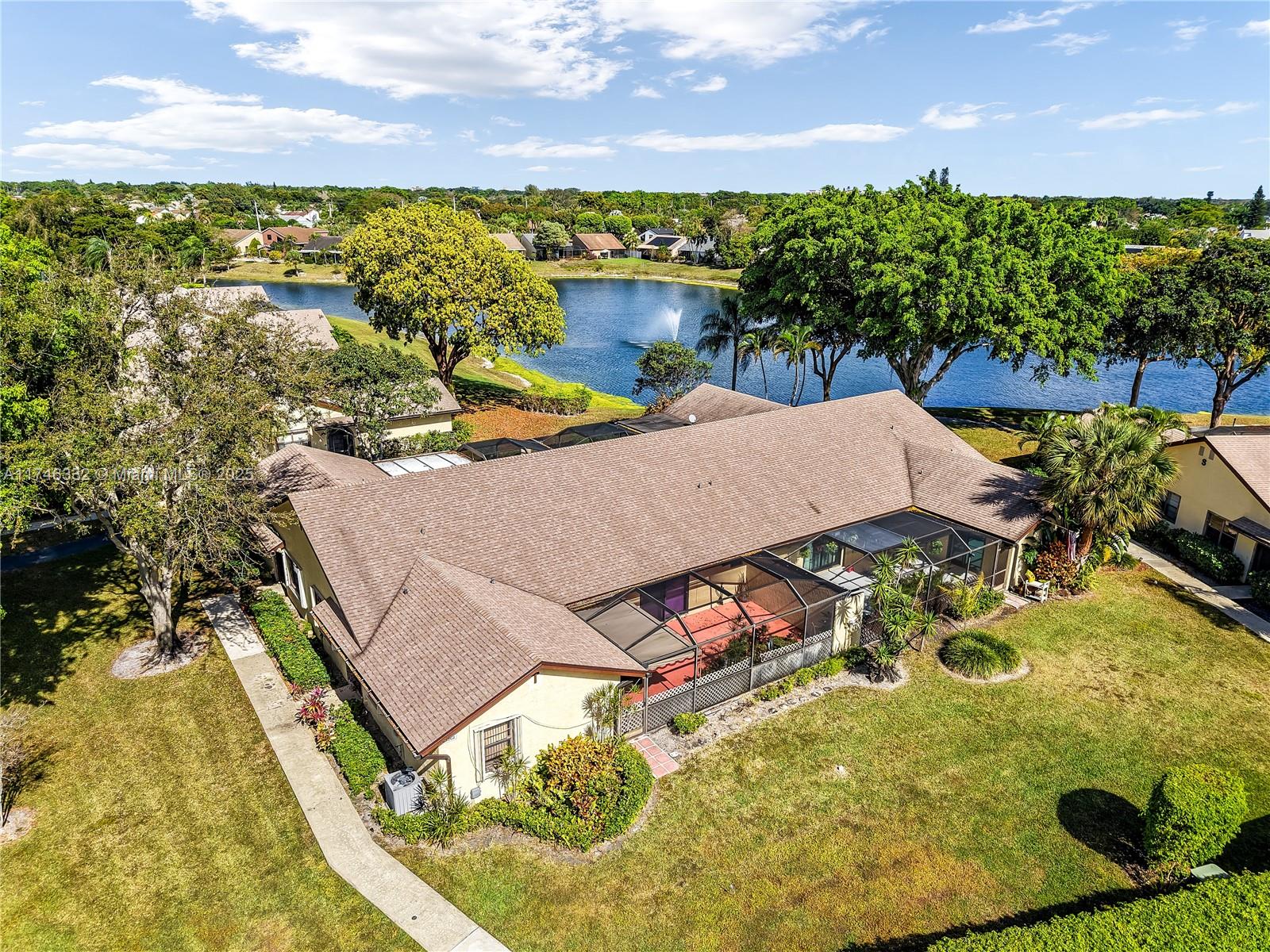 This beautifully upgraded villa offers a perfect blend of modern comfort and spacious living. Located on a private corner lot, the property boasts an open kitchen with newer appliances, elegant tile floors, and a large, dedicated laundry room. The split floor plan is ideal for privacy, with a generous master bedroom complete with a walk-in closet.
.
Step outside onto the expansive screened private patio, which overlooks a serene lake, providing the perfect setting for relaxation.
New Roof (2024).
667 sq ft patio
Set in a park-like community, this villa offers covered parking, a private storage locker, and all the amenities you could need. Don’t miss out on this exceptional opportunity—this one won’t last long!
(SELLER WILL PAY 3 MONTHS ASSOCIATION DUES FOR BUYER)