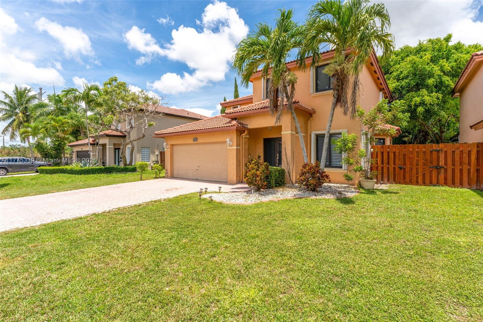 Welcome to this beautifully maintained single-family home located in a quiet street of Kendall. Boasting 2,388 sq ft of living space and a total of 2,822 sq ft under roof, this home offers generous living areas and thoughtful layout. 4 bedrooms / 3 bathrooms. Light-filled living areas with open floorplan. Large kitchen ideal for entertaining. Primary suite with walk-in closet and en-suite bath. 2-car garage + ample driveway. Backyard space for outdoor living or a future pool. Huge potential with a 5,760 sq ft lot
Enjoy living just minutes from top-rated schools, shopping centers, and easy access to the Florida Turnpike. This home offers location, layout, and lifestyle — all in one.