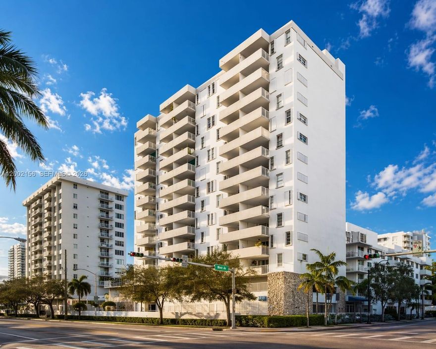 Located in the heart of Miami Beach, this 2-bedroom, 1.5-bath condo offers exceptional potential in a highly desirable neighborhood just steps from Lincoln Road, Trader Joe’s, Fresh Market, and top dining and entertainment.

This spacious unit is ideal for buyers looking to renovate and add value. The flexible layout includes a convenient half bath connected to the shower, offering great possibilities for redesign.

Enjoy an oversized balcony overlooking Lincoln Road and Bay water views.
Set in a well-maintained building with a beautiful pool and assigned parking, this is a rare value-add opportunity for investors.

Easy to show—contact listing agent.