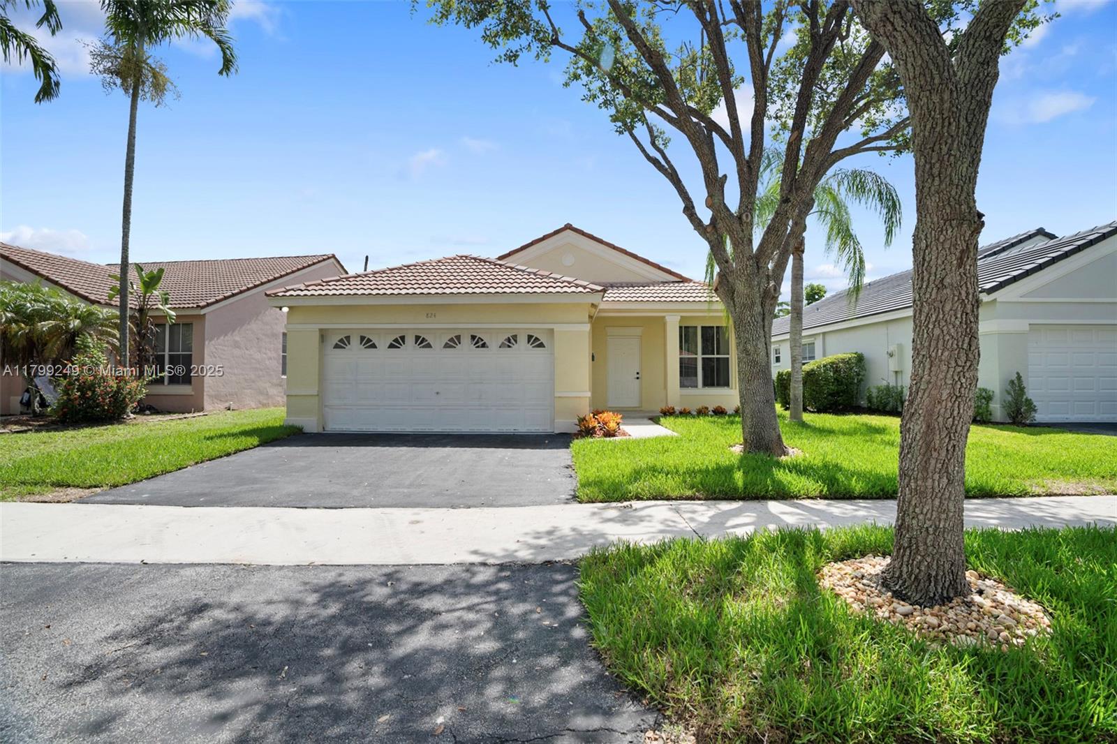 Rental Property at 824 Sand Creek Cir, Weston, Broward County, Florida - Bedrooms: 3 
Bathrooms: 2  - $4,190 MO.