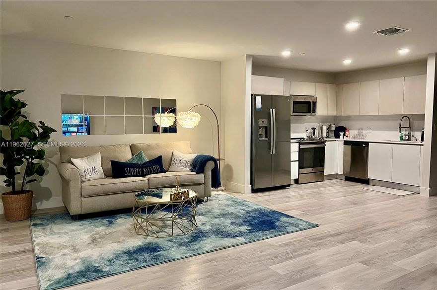 DAILY RENTALS ALLOWED!!!!! MIXED-USE WORK & LIVE UNIT!!!
Brand new 964 SQFT unit in a professional building. You can choose to use it strictly as a residence or live and work in the same space. AIRBNB READY – great income potential!
• Pets allowed
• Washer & dryer in unit
• Centrally located, close to the beaches & Aventura Mall
• Amenities: Swimming pool & barbecue area

Easy to show.— text me today!