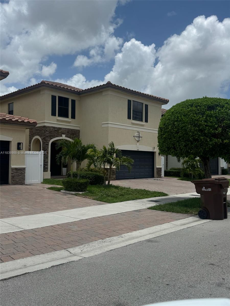 LOCATION IS EVERYTHING AND THIS HOME HAS IT ALL! Less than 5 minutes from I-75, the Palmetto, and Turnpike. Gated upscale private community. Close to great schools. Nearby shopping, supermarkets, restaurants, banking and less than a 5 minute drive from the future American Dream Mall-the largest Mall in the USA-already well under construction. The home: like new, 4 bedroom 3.5 bath 2 car garage, porcelain floors 1FL engineered wood floors 2FL, all walk in closets, SS appliances, gorgeous new backyard patio, all fenced in with a beautiful brilliant white fence. Amenities: 24 hr guard gate, resort style pool overlooking fountain and lake, exercise gym, and more! This home is absolutely amazing. Come. See. Experience. And make this house-your new home! Thank you for your​​‌​​​​‌​‌​​​‌‌​​​‌‌‌​​‌​​‌‌​​​​ visit.