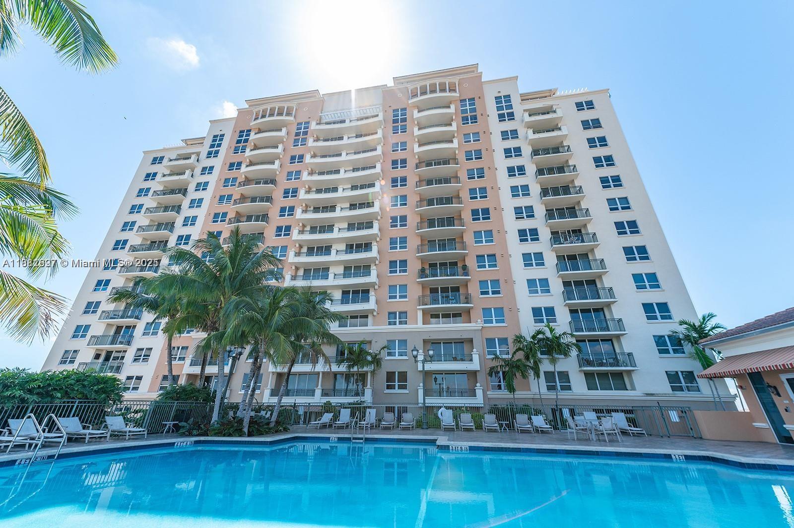 Rarely available corner unit at Gables Marquis! This spacious 2BD/2BA, 1,242 SF home is filled with natural light and showcases amazing city views from every room. Featuring an open layout with a split bedroom plan, it offers both comfort and privacy. Enjoy resort-style living with pool, gym, and 24-hour concierge in a full-service building. Perfectly located near Coral Gables, Coconut Grove, and Downtown Miami. An exceptional property for those seeking a primary residence or second home in one of Miami’s most desirable areas.
Note: Monthly special assessment of $362.64 in place through July 2027.