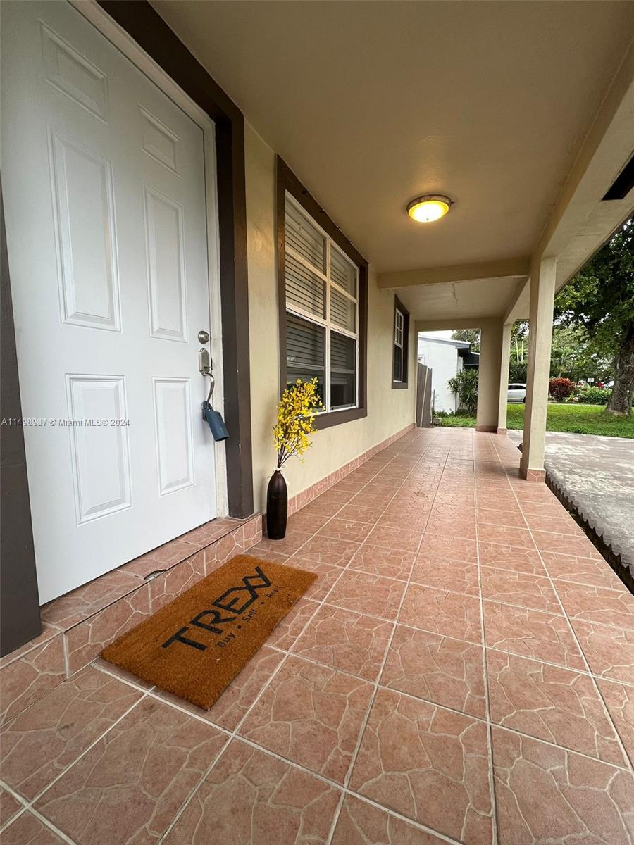 Step into your future with this residence! The journey begins on a large open porch, setting the tone for warmth & welcome. Inside, discover a lit living/dining area seamlessly connected to a spacious kitchen, creating the heart of the home. The intelligently split floor plan places the master bedroom on one side, ensuring privacy, while two additional bedrooms reside on the left side. Beyond the sliding doors awaits a vast, fully fenced yard adorned with fruit trees, an entertainer's delight! The added peace of a dead-end street enhances the charm. The roof, was replaced in 2022, ensuring worry-free living. This is not just a home; it's the beginning of a chapter for first-time homebuyers ready to embark on the journey of family life where memories are made.