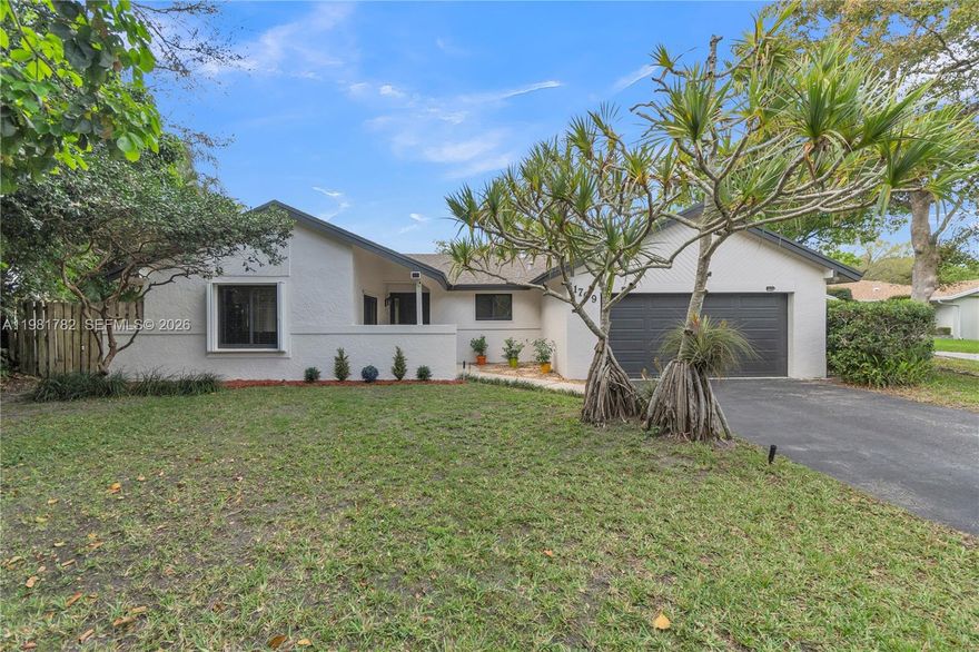 Welcome to your private waterfront retreat in the highly sought after community of Rock Creek in Cooper City. This beautifully maintained 3-bedroom, 2-bath home offers the perfect blend of comfort, space, and South Florida outdoor living.

Situated on an oversized 12,000+ square foot waterfront lot, the property provides plenty of room to create your dream backyard—including space to add a pool while still enjoying expansive green space. Relax and unwind in the private hot tub while taking in tranquil water views.

Inside, the home features a desirable split floor plan, providing privacy between the primary suite and guest bedrooms. Full impact windows offer peace of mind and energy efficiency, while the newer roof adds long-term value and security.

Whether you're entertaining, enjoying the peaceful waterfront setting, or planning your future backyard oasis, this home delivers incredible potential in one of Broward County’s most desirable neighborhoods—known for its parks, tree-lined streets, and top-rated schools per Broward County Schools website.

Don’t miss this opportunity to own a waterfront property in Rock Creek with space, upgrades, and endless possibilities.