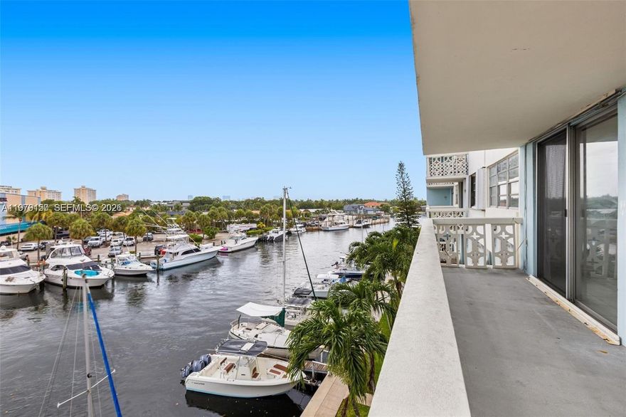 Located in the exclusive Keystone Point community, this beautiful CORNER waterfront residence features an expansive private terrace overlooking the marina and open water—perfect for relaxing while watching boats and manatees pass by. The well-maintained building has completed its 50-year recertification with no outstanding liens. Rentals are permitted during the first year of ownership. Dock space for boats up to 28 feet is available via waiting list. The building is currently undergoing a full exterior repaint, and balcony restoration (unit balcony will be completed by April 2026)
