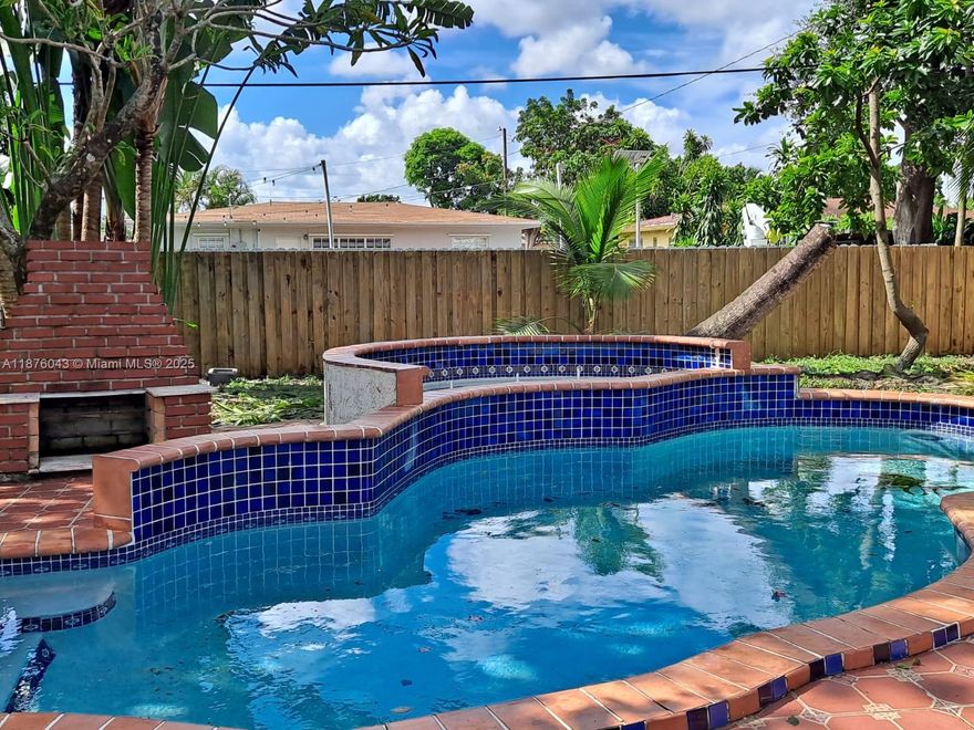 Beautifully appointed pool home oasis tastefully designed in neutral colors and elegant finishes. This 3 bedroom, 2 bath tranquil gem just flows! The spacious and charming backyard feels like a resort with a beautiful pool, abundant landscaping and fence for complete privacy. Centrally located to Houses of Worship, Malls, Restaurants, and Expressways.
Recent roof inspection received a 25-year life expectancy (inspection report available upon request). Located in sought-after North Miami Beach, whether for investment or private use, this little paradise can only increase in value!