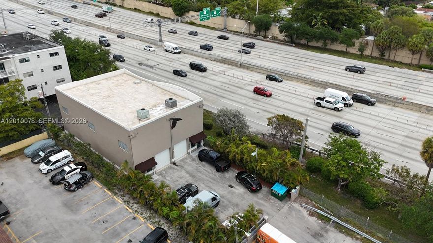 625 NW 121st Street presents a compelling opportunity to acquire a high-exposure flex / industrial asset strategically positioned along one of South Florida’s most heavily trafficked corridors.
Offered for sale at $2,850,000, the ±6,020 SF building sits on a ±6,750 SF lot with direct frontage along I-95, providing exceptional visibility to over 250,000 vehicles per day. The property combines stable in-place income with immediate leasing upside, making it well-suited for both investors and owner-users.
Currently, ±2,500 SF is leased, generating consistent cash flow, while ±3,520 SF remains available for lease at $25.00 PSF NNN or for immediate owner-user occupancy. The building’s two-story configuration—office above and warehouse below—supports a wide range of industrial, showroom, and service-oriented uses.