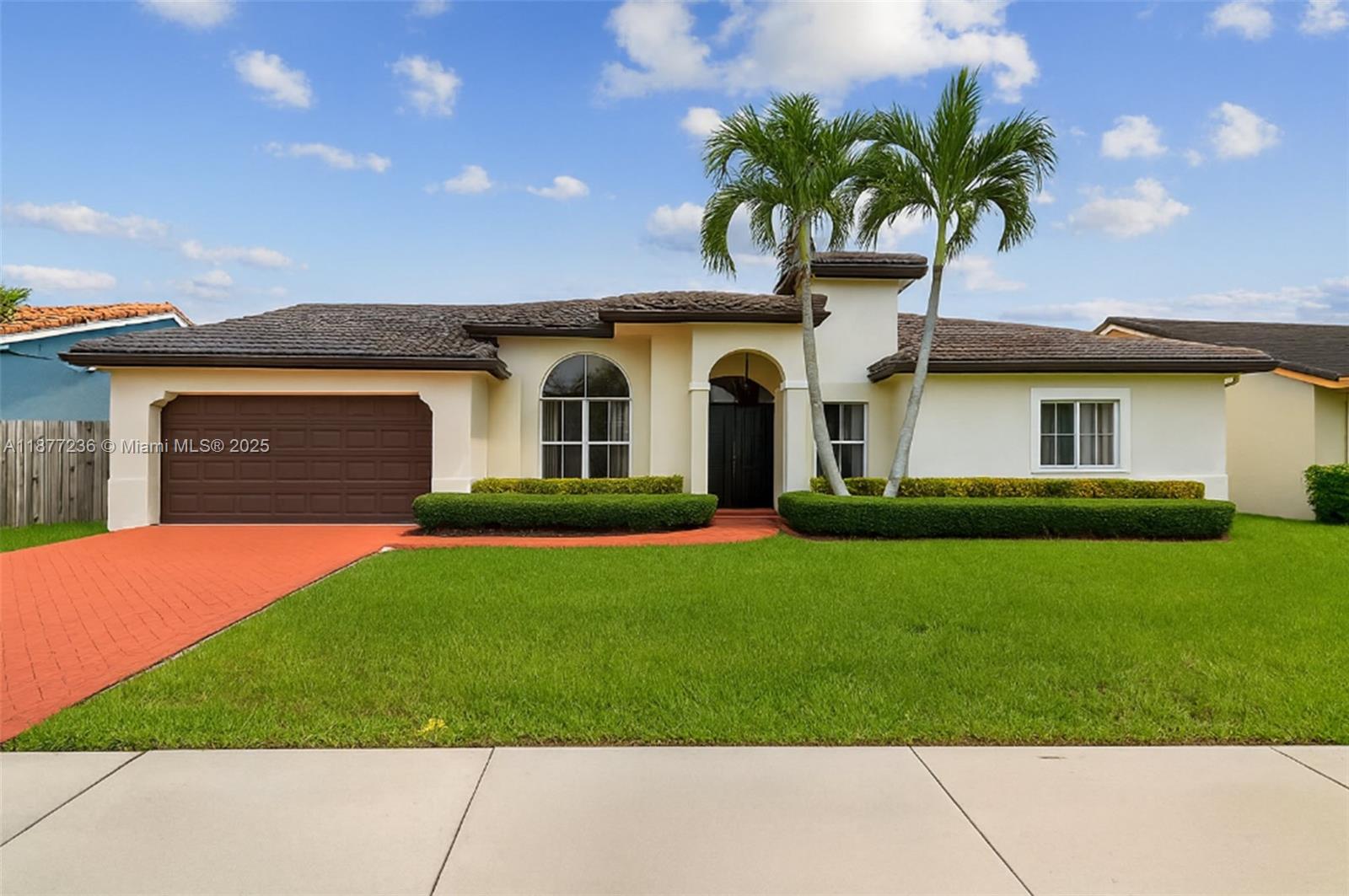 Step inside this 4-bedroom, 3-bath pool home with 2-car garage, where comfort meets potential. The bright interior features soaring ceilings, tile floors, and oversized windows welcoming natural light. Kitchen overlooks the pool and patio, ideal for gatherings, while the layout places the primary suite together with two additional bedrooms, offering convenience for families. A 4th bedroom is located separately, adding flexibility for guests or office use. The layout provides ample space to reimagine & modernize to fit your vision, and the home is ready for its next transformation. Outdoors, a private pool with waterfall and fenced yard create the perfect backdrop. Priced to sell, this home invites fresh ideas in a location close to schools, shopping, dining, and Baptist hospital system.