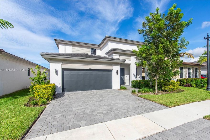 Modern lakefront home located in the sought-after gated community Marbella in Miramar.
This stunning 4-bedroom, 3-bathroom home is spacious with modern upgrades and custom finishes throughout, offering luxury and comfort.
The home features a designer kitchen with premium appliances, sleek cabinetry, and elegant countertops. Luxury upgraded bathrooms and a 2-car garage.
Enjoy the tranquil lakefront views from the open living spaces and private backyard.
This home is perfect for entertaining! Resort-style clubhouse with top-notch amenities including pool, gym, and more.
Call listing agent for showing instructions.