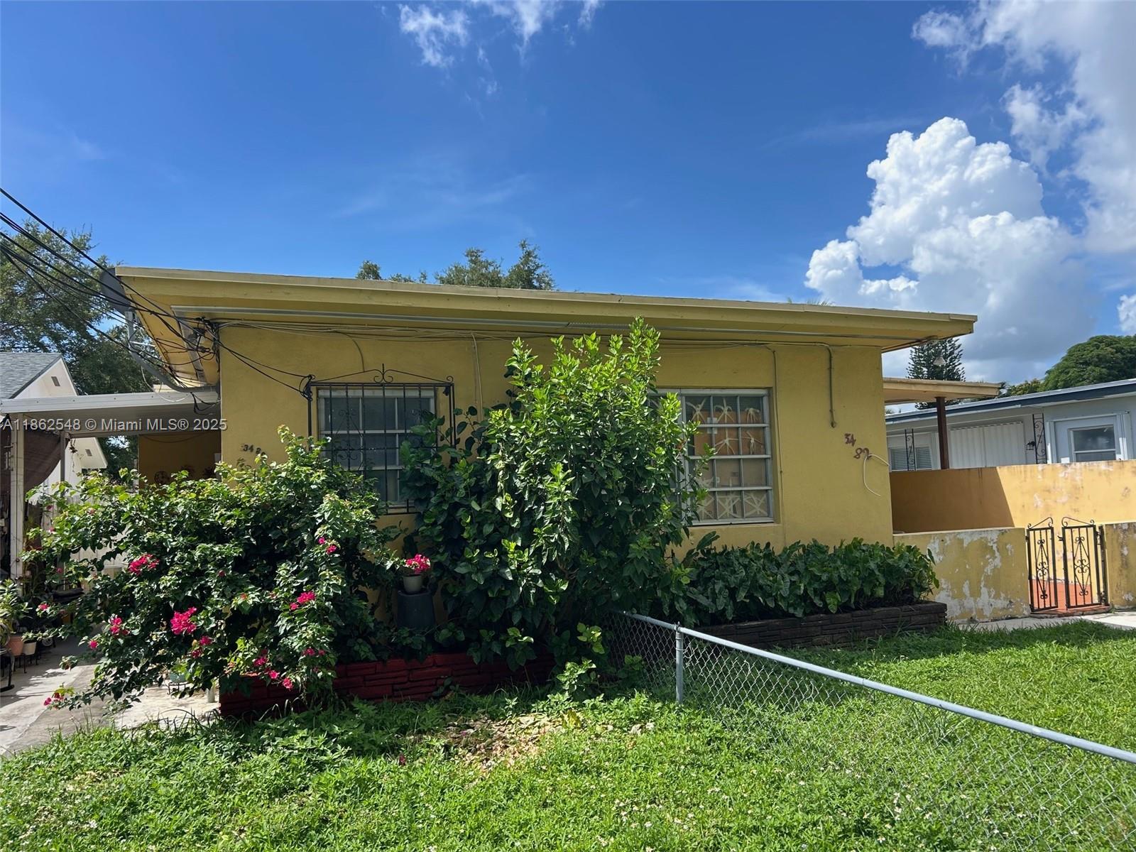 Investment Opportunity! This well-located duplex offers two spacious units perfect for generating rental income or living in one while renting out the other. Situated just minutes from Coral Gables, Brickell, and Miracle Mile, this property offers unmatched convenience and strong rental potential. One unit is 3 bedrooms/ 2 bathrooms, the other is 1 bedroom 1 bathroom with separate entrances and parking, ideal for generating steady income or multi-generational living. Whether you're an investor or owner-occupant, this centrally located duplex is a smart addition to your portfolio. Don’t miss your chance to invest in the heart of Miami!