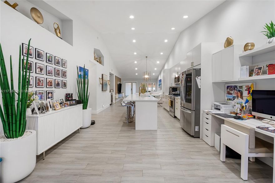 OFFERS TO BE ACCEPTED UNTIL JANUARY 31ST, 2025. Send your highest and best! 3 bed 2 Bath with a Den!
Fully upgraded, corner lot, in the heart of one of the beautiful communities of Boca Chase, community has tennis and Picket Ball Courts, electrical panel with WIFI Capabilities, all doors are impact included garage and 10’ sliding doors, back porch converted into a small Gym, fully custom backyard with modern fence and automatic lights, irrigation system, new empire Zoysia grass installed in the entire backyard. Mastercraft Qlink garage system, pool is salt water pump and heater. All integrated apps for all house technology. Volted ceiling, new appliances. new kitchen cabinets and countertops, new interior closet doors, customs closets in all bedrooms, new bathrooms, custom window covers.