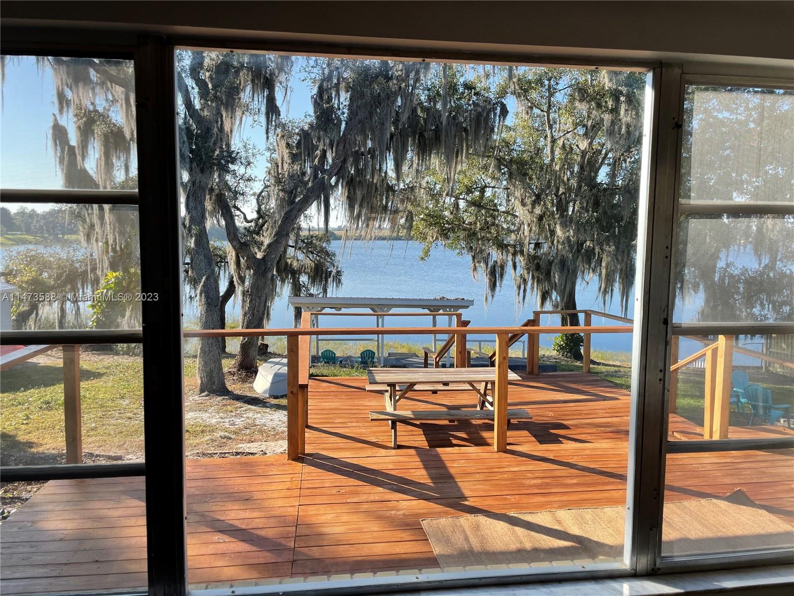 Fully updated, furnished rental on crystal clear Lake Pearl. The Hidden Pearl lake cottage is the perfect environment to sit back and unwind. Fully furnished and turn key including linens, fully stocked kitchen with utensils,dishes, appliances, washer & dryer. Just bring your personal items and enjoy! Lake views are spectacular and the sunsets are something to see. Master bedroom - Split California King Adjustable bed; 2nd Bedroom - King; 3rd Bedroom - 4 twin bunk beds. Sleeps 8. 2 full baths; 1 half bath in 3rd Bedroom; Covered car port. Kayaks. Lakefront. 2 decks in rear plus lakeside covered pavilion. Gas and charcoal grills. Large yard, private.
Short term rental. May also consider long term rental. Please contact Broker.