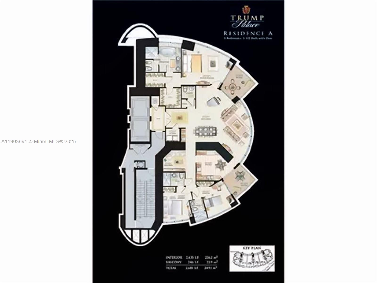 TRUMP PALACE CONDO - Residential Lease