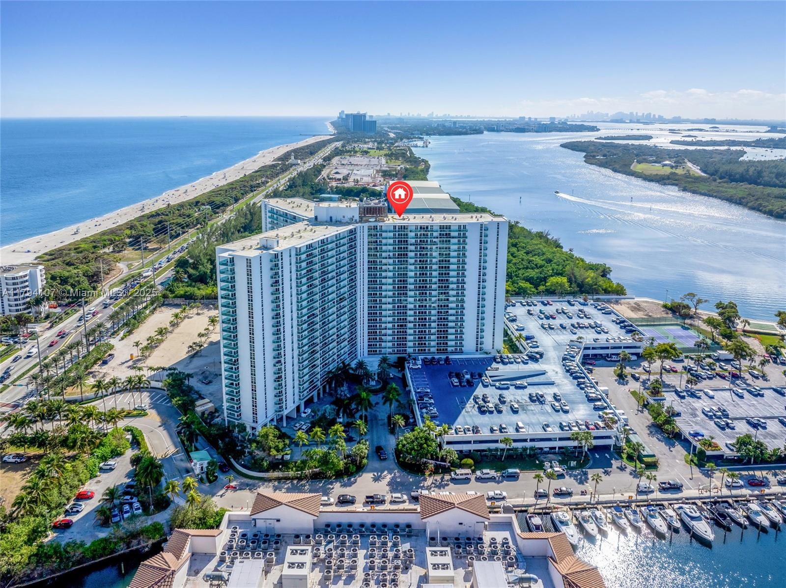 Rental Property at 100 Bayview Dr 1403, Sunny Isles Beach, Miami-Dade County, Florida - Bedrooms: 2 
Bathrooms: 2  - $3,200 MO.