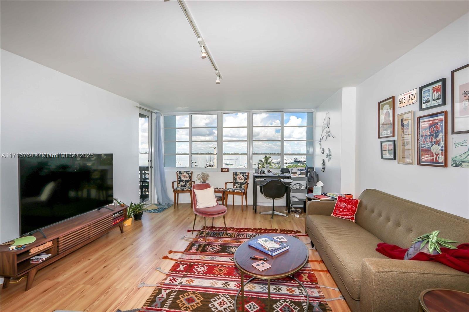 Miami Beach Gem with Income Potential! Updated 1-bedroom, 1-bath condo on the 6th floor with stunning water views. Located just 1 block from Sunset Harbour, 2 blocks from Lincoln Road, and steps to Trader Joe’s, Publix, and the best shops and restaurants in the area. Features an open European-style kitchen, stone countertops, hurricane-impact windows & doors, and a private balcony with panoramic bay views. Includes one assigned parking space. Currently rented and generating income—perfect for investors or future homeowners. Don’t miss this incredible opportunity!