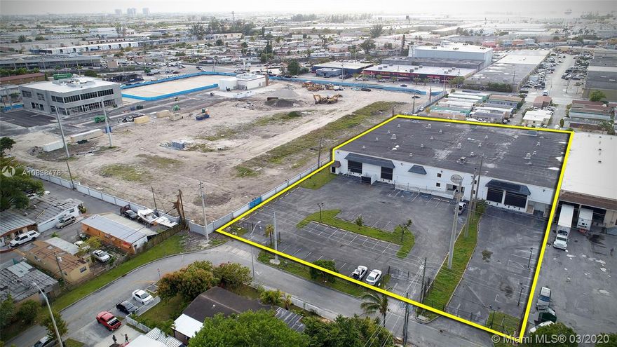Centrally located warehouse minutes from MIA airport and main highways. Property Features: +/- 37,422 SF Total Building Size, 50+ parking space, 4 Dock High Wide Loading Doors w/ levelers, M1 zoning, 2 Separate Lunch Room Areas, 5 offices, 8 bathrooms, separate reception and front desk area. 3 phase 480 volt electric connection. CBS construction. Twin T roof. Sprinkler system. 49' column span. Price includes top of the line Reading Bakery systems cookie manufacturing equipment, please ask for list of equipment.
