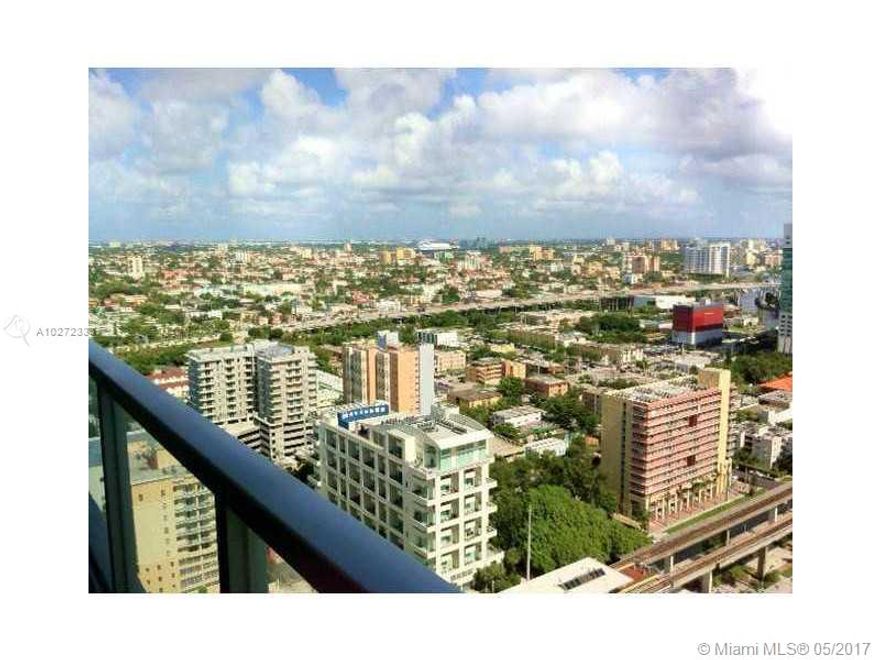 UNOBSTRUCTED VIEWS!! PARTIALLY FURNISHED, TILE THROUGHOUT AND FRESHLY PAINTED. SPACIOUS 1BR WITH LIVING AND BEDROOM OPENING INTO LARGE BALCONY WITY INCREDIBLE NORTH VIEWS OF THE CITY AND THE RIVER CANNAL. BEST OPPORTUNITY IN THE BRICKELL AREA ON THE NEWEST AND MOST DESIRABLE DEVELOPMENT.WALKING DISTANCE TO RESTAURANTS, BANKS, METRO RAIL, GROCERY STORES AND MUCH MORE! *ASSOCIATION REQUIRES $500 DOLLARS FOR COMMON AREAS DEPOSIT