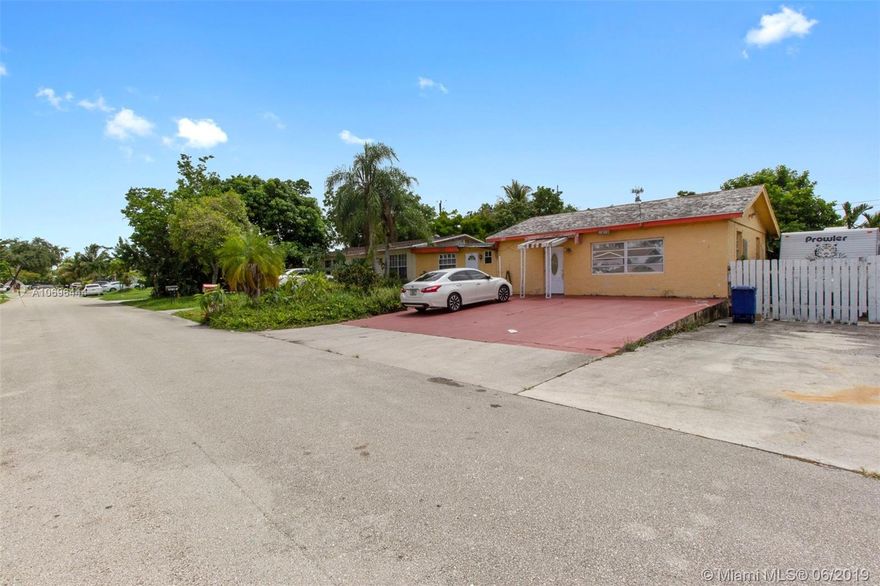 Double Sized Lot. Current gross income "under market" at $43,200k per year. All currently month to month. Great Tri-plex for investment or owner to subsidize your mortgage payment. Priced at enormously low $139 per foot.