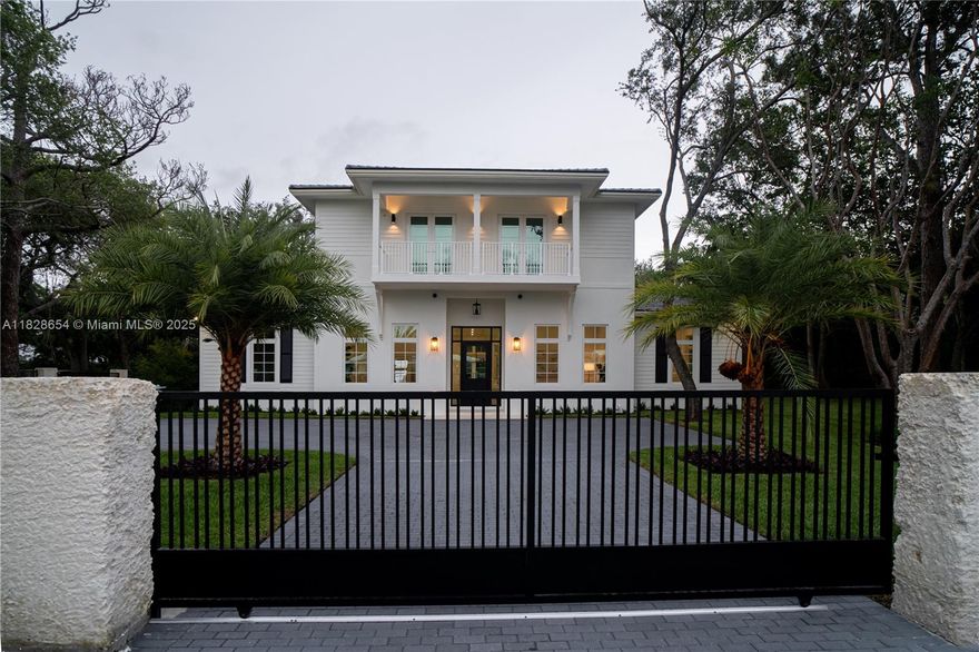 Welcome to Glenvar Heights. This stunning 6-bedroom, 7.5-bathroom home offers luxurious, private, and spacious living. Featuring Italian travertine, stone, marble countertops, California White Oak floors, Subzero and Wolf appliances, it delivers refined living throughout. The expansive outdoor space is perfect for year-round entertaining, complete with a beautiful summer kitchen, pool, and lush backyard. The impressive primary suite includes a spa-inspired bathroom and dual closets, including a 326-square-foot walk-in closet. This home is located near some of the top private schools, including Gulliver Preparatory, Our Lady of Lourdes Academy, Epiphany Catholic School, Temple Beth Am, and St. Thomas the Apostle Catholic School. Move-in ready and waiting to welcome you home.