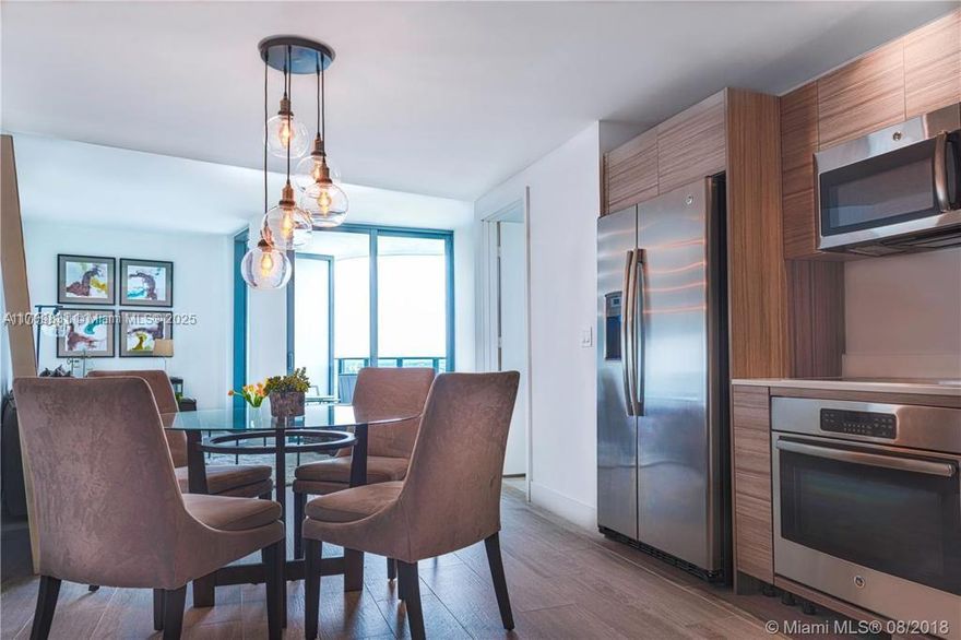 Live, work, and play in the heart of Midtown! This 1-bedroom,1-bathroom residence includes a versatile den/office space and offers an unbeatable location with excellent walkability. Enjoy easy access to the vibrant Design District and trendy Wynwood, known for their renowned restaurants, shops, galleries, and convenient public transit.
The building boasts unparalleled amenities, including a state-of-the-art gym and spa, a rooftop pool, a bar and restaurant, a lighted tennis court, and concierge services. Short-term rentals are permitted, offering an excellent opportunity to generate income.
Seize the chance to own a property in one of the most sought-after neighborhoods, booming with growth. This purchase includes 1 free valet parking spot, making it a complete urban living experience!