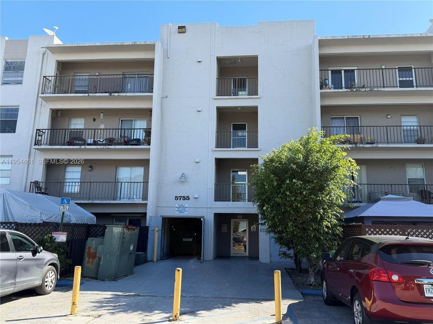 CENTRALLY LOCATED 2 BED 2 BATH CONDO IN THE CENTER OF HIALEAH.  ALL TILE FLOORS, BIG BALCONY, NEAR SHOPPING, SCHOOLS, EXPRESSWAYS. GREAT FOR AN INVESTOR, WITH TENANTS THAT HAVE BEEN IN THE UNIT FOR 13 YEARS AND WISH TO STAY.