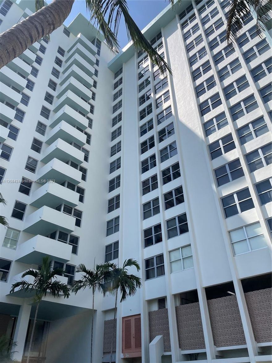 Welcome to own a piece of paradise for less than $250K!  Located at one of the most desirable beaches in the world, this studio has it all.  City views from this studio are breathtaking.  Located blocks from the faena district, minutes from Lincoln Road, the Convention Center, across the street from the Edition Hotel and in the heart of Miami Beach close to restaurants, night life and more!  Enjoy the beach with the complimentary chairs and umbrellas.  50 year certification almost completed.  Building recently renovated, impact windows installed, and pools are undergoing repairs/upgrades.  Fitness room, 24 hour security and parking available for an extra monthly fee.  Short term rentals allowed (3 month min).