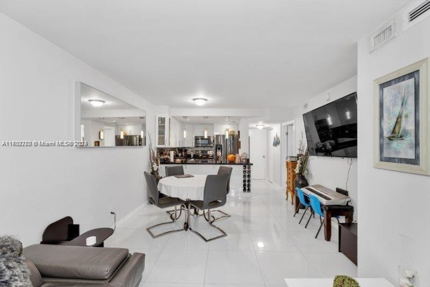 Beautifully renovated one-bedroom, one-bathroom condo featuring floor-to-ceiling windows. Located in the heart of Sunny Isles Beach, just one block from the ocean and within walking distance to restaurants, shopping centers, grocery stores, and retail shops. This gated community offers amenities such as, event room, gym, pool, and barbecue area. The unit also includes one assigned parking space. Rentals are permitted after two years. Pet-friendly only for emotional support or service animals. Don't miss out on this fantastic opportunity!