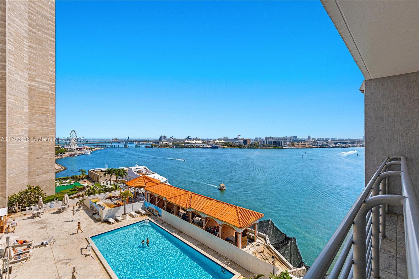 Rental Property at 335 S Biscayne Blvd 1110, Miami, Broward County, Florida - Bedrooms: 1 
Bathrooms: 1  - $3,100 MO.