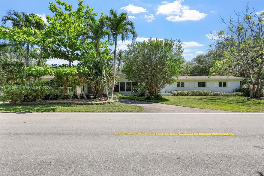 Exceptional Pinecrest home situated on a large corner lot with a pool and a detached mother-in-law suite—perfect for guests or additional flexible living space. This spacious residence features expansive living areas filled with natural light, generously sized bedrooms, and a beautifully updated interior freshly painted inside and out.

The home is equipped with hurricane-impact windows and doors, a 2017 roof, and a water filtration system for added comfort and peace of mind. The updated kitchen offers white cabinetry, stainless steel appliances, and ample space for entertaining.

Step outside to your private backyard oasis featuring a sparkling pool, oversized patio area, and lush green space ideal for relaxing or hosting gatherings. Located in one of the most desirable communities in South Florida, Pinecrest is known for its top-rated schools, beautiful tree-lined streets, parks, and premier lifestyle.