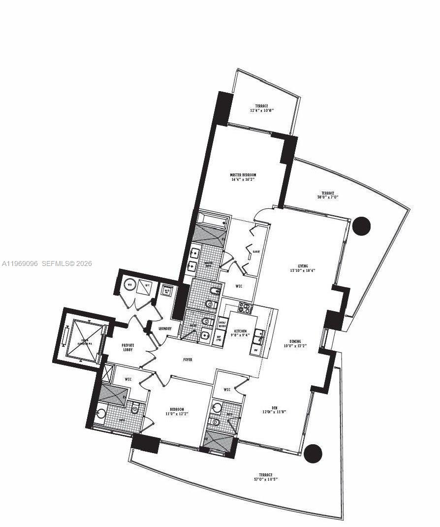 900 BISCAYNE BAY CONDO - Residential Lease