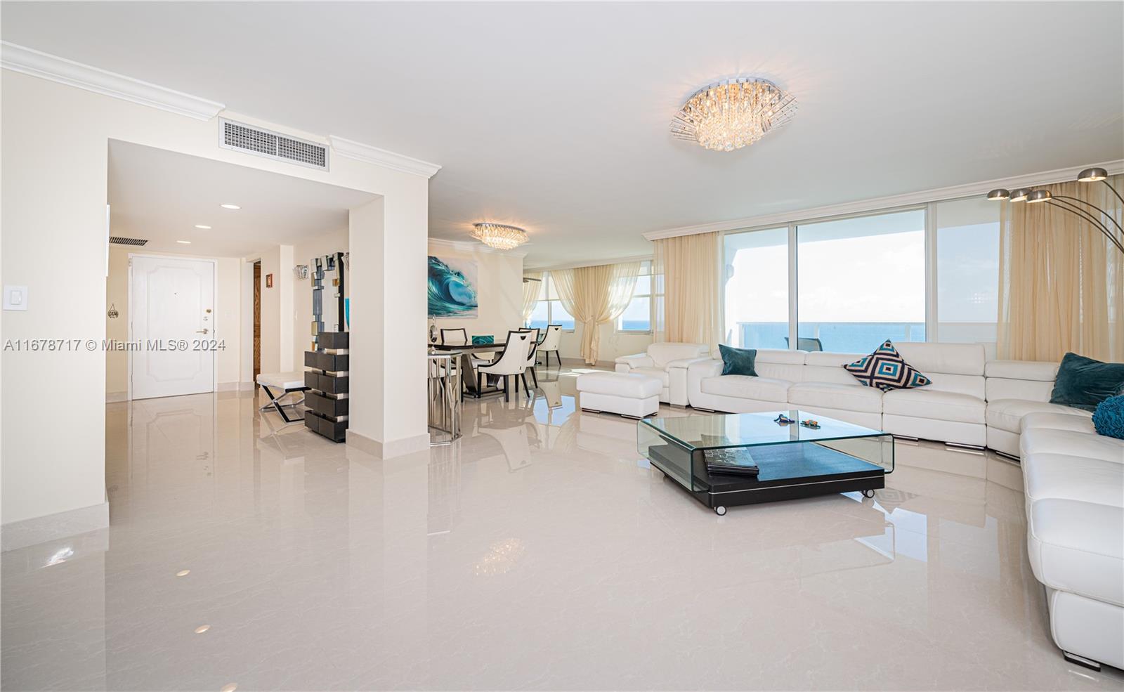 Property for Sale at 2751 S Ocean Dr 1705N, Hollywood, Broward County, Florida - Bedrooms: 2 
Bathrooms: 3  - $950,000